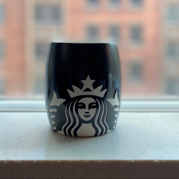 Starbucks Other - Starbucks Siren Logo Embossed Etched Matte Mug
